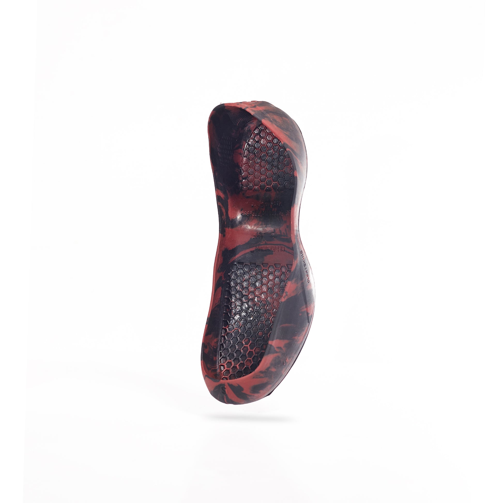 multi-sport red and navy cleat cover